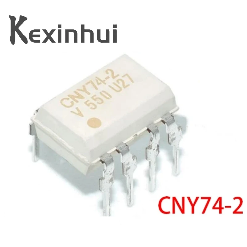 10pcs/lot New CNY74-2 CNY74-2H Optocoupler Isolator Line DIP8 Original