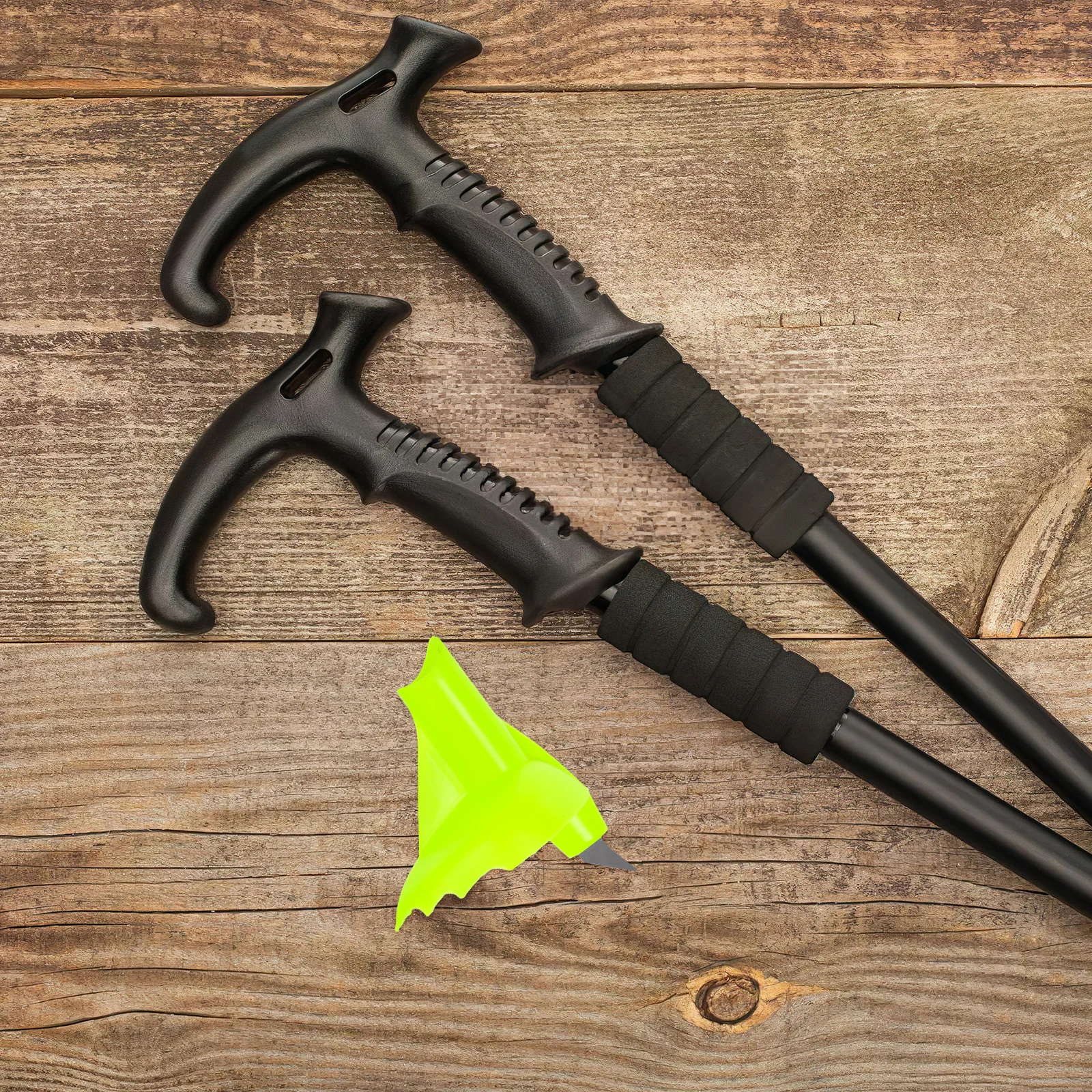 الرحلات القطب نصائح استبدال التنغستن الصلب عصا التنزه نصائح لأعمدة التزلج عصا المشي في الهواء الطلق والعتاد مخيم أدوات التنزه #3