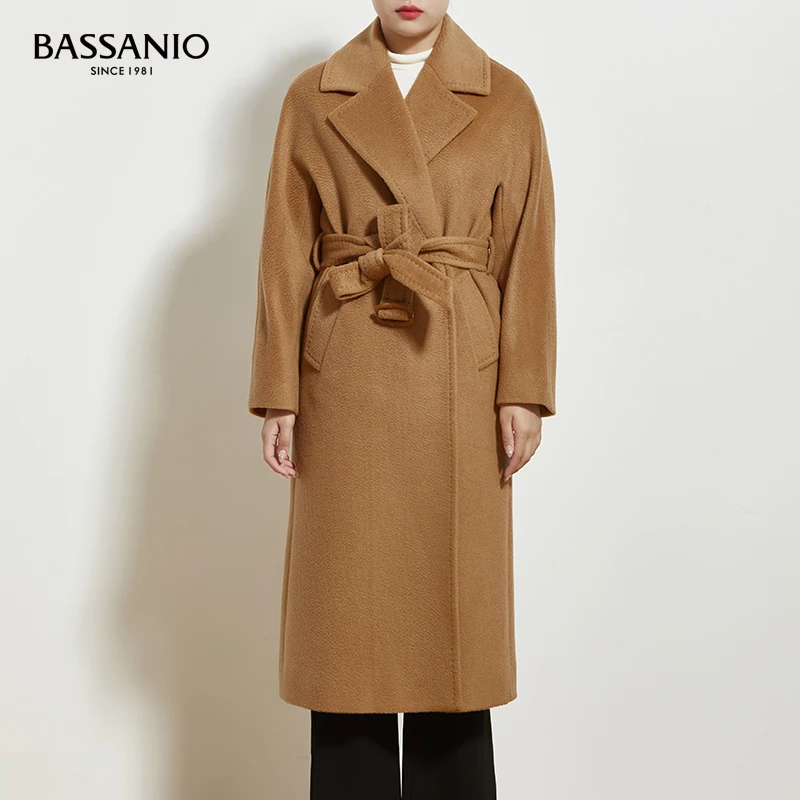 

Winter New Fashion Women Cashmere Wool Long Outwear Cashmere Coat