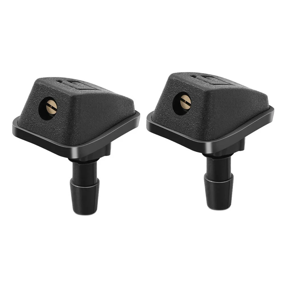 

Fit 2PCS Car Wiper Nozzle Spray Kit with Adjustable Spray for Effective Windshield Cleaning Simple Self Installation