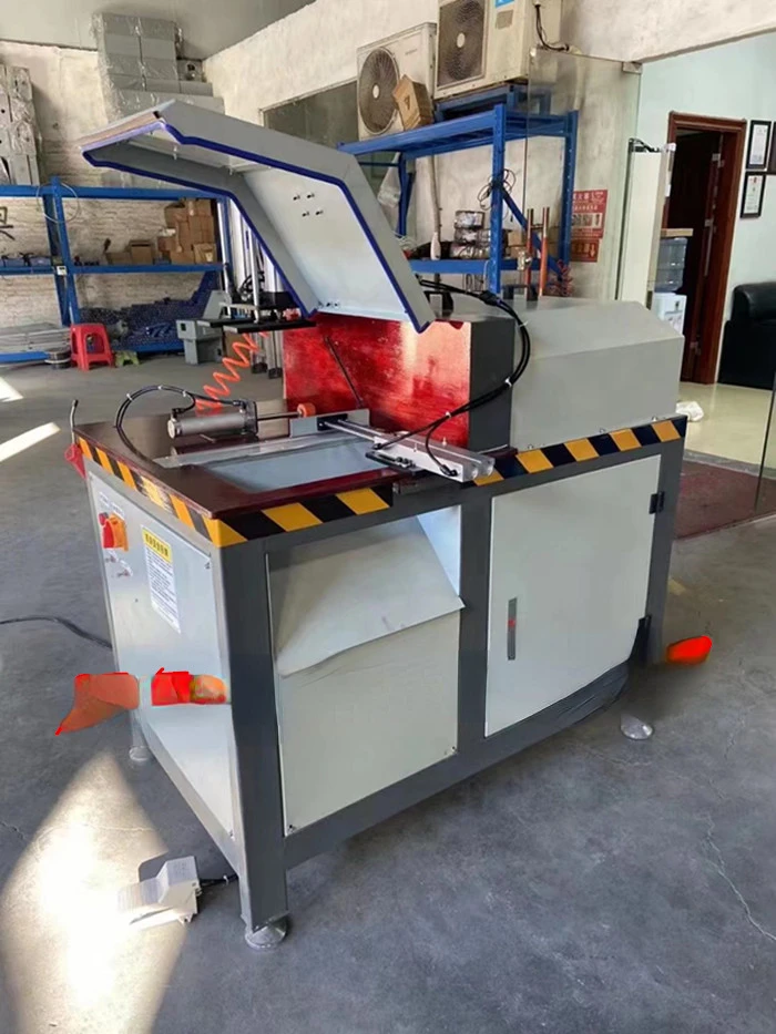 Precision 45 degree sunlight room aluminum cutting machine, 3Kw oblique cutting saw, large aluminum