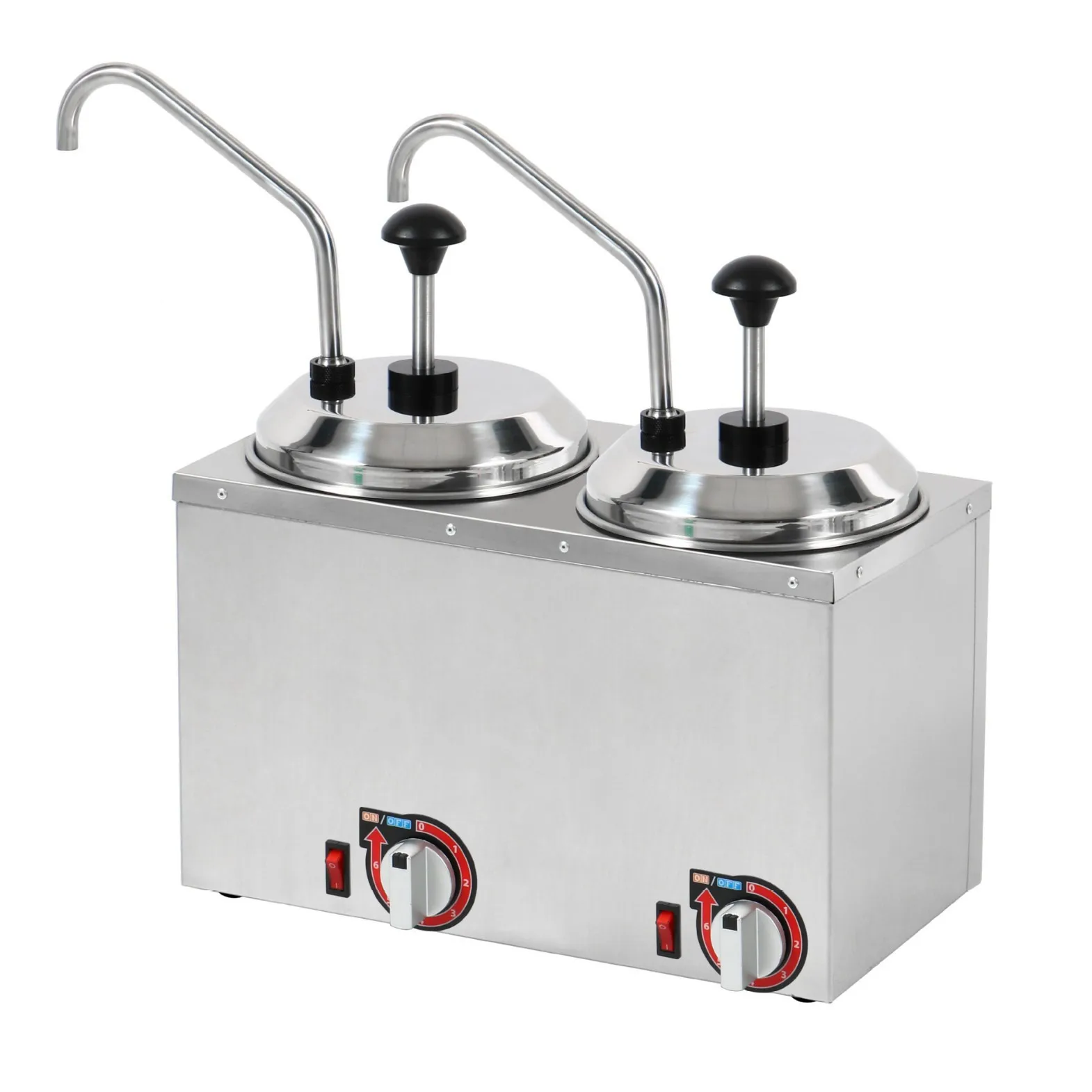 Electric cheese cheese machine dispenser square stainless steel electric sauce pump cheese insulation heating distribution