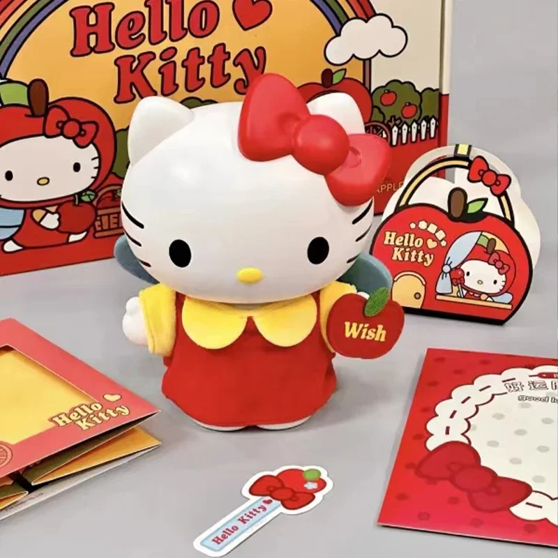 

Новинка, оригинальный динамик Hello Kitty, Аниме фигурки, игрушки, декор для комнаты, кавайный динамик Hellokitty, игрушка, подарок для девушек