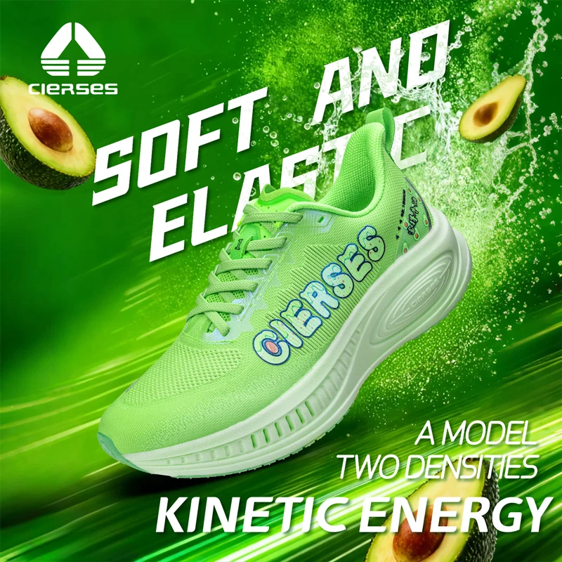 

CIERSES новые мужские кроссовки с подушкой, подходящие для тяжелых бега, спортивные легкие женские кроссовки, дорожная обувь, тренировочный бег, фитнес