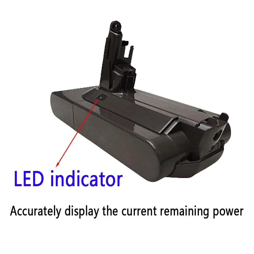 25.2V 8000mAh SV14 Battery Lithium Li-ion Vacuum Cleaner Rechargeable Battery for Dyson V11 Absolute V11 Animal SV15 970145-02