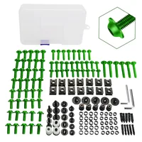 Kit de tuercas de perno de carenado de tornillos CNC, 210 Uds., para Kawasaki Z500 Z250 Z400 Z650 Ninja 250R 300 500 650 ZX10R ZX14R 6R 7R 9R Z750 Z1000