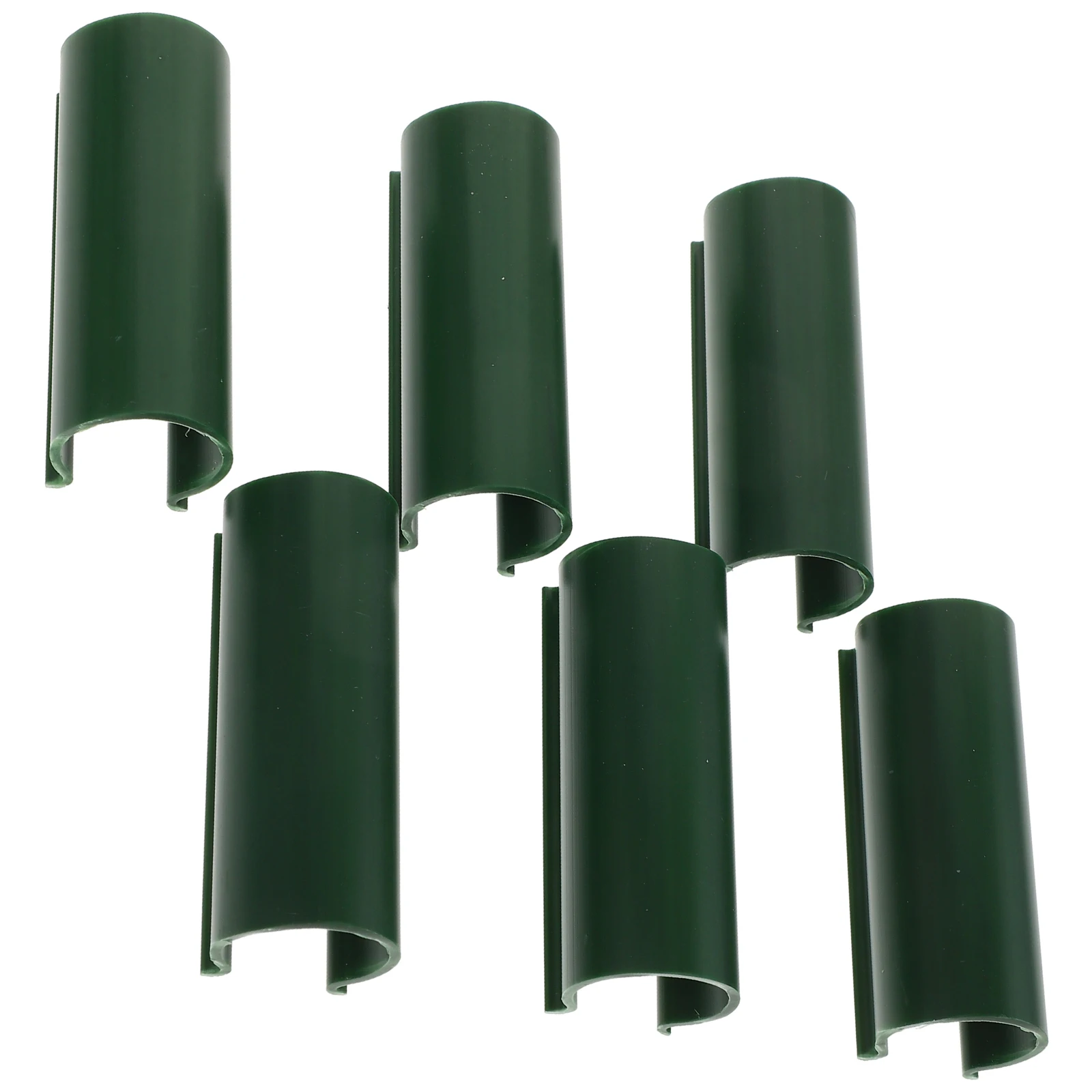 

32 Pcs Greenhouse Clips Tube Film Holder Hoop Plastic Clamps PVC Pipe Accessories Plant Cover Shelter Row Covers Garden
