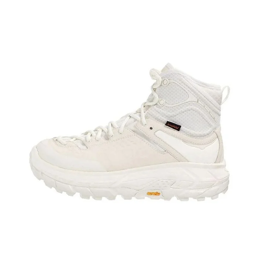 HOKA ONE ONE Tor Ultra HI Running Shoes Unisex High Top White 1114610-BRWH