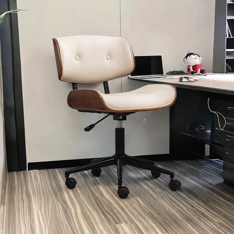 

Comfortable Computer Office Chair Gaming Study Home Cute Comfortable Office Chair Armless Rolling Chaise Bureau Home Furniture