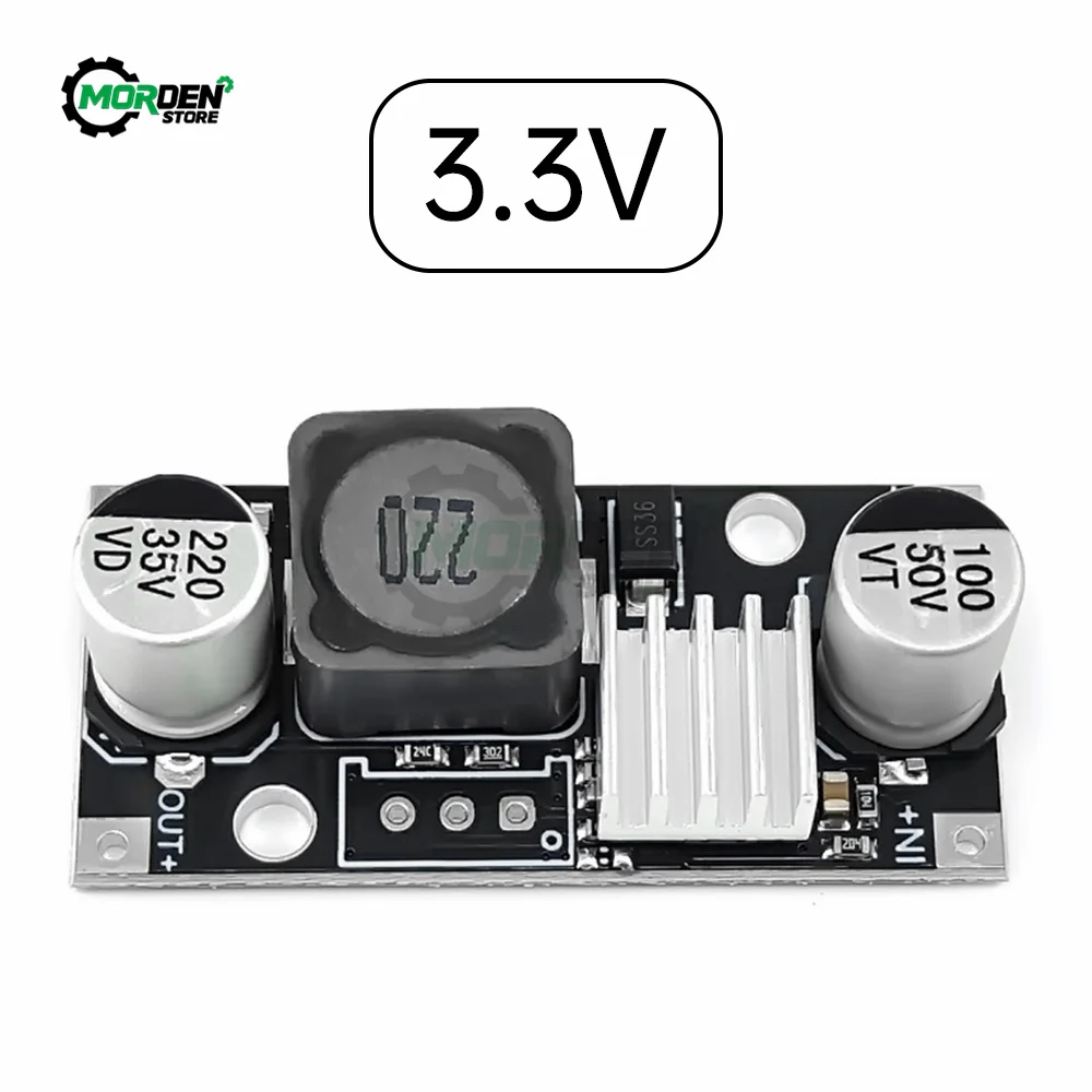 LM2596 Power Converter Step Down Module DC-DC 1.5V-35V Adjustable 3.3V/5V/12V/24V  Power Supply Accessories