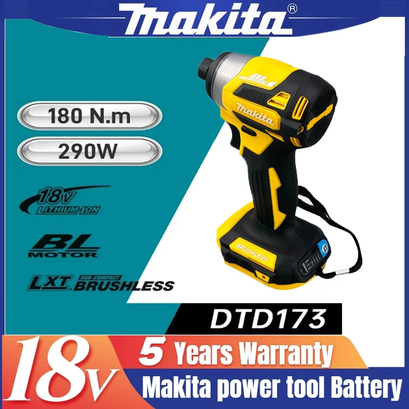 

Оригинальный аккумулятор Makita DTD173, 18 В, 6 Ач, bl1850b BL1850 bl 1860 bl1830 bl1815 bl1840 LXT400 для инструментов Makita, дрель