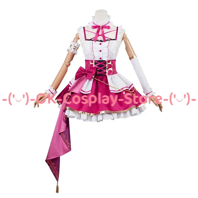 Game Fate Grand Order Idol Ereshkigal Cosplay Costume FGO Gorgeous Red Dress Halloween Carnival Uniforms Custom Made