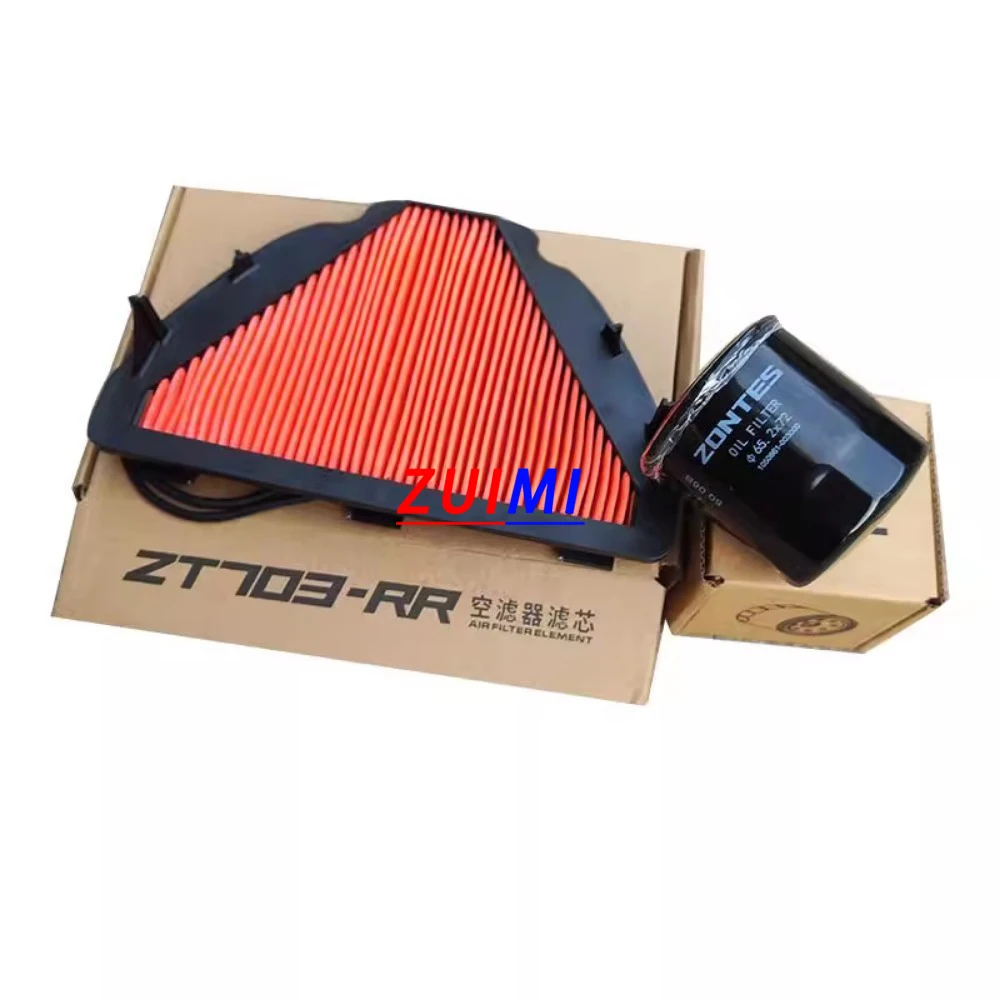 Suitable for ZONTES motorcycle ZT703RR original accessories, oil filter element, air filter sponge, maintenance and upkeep