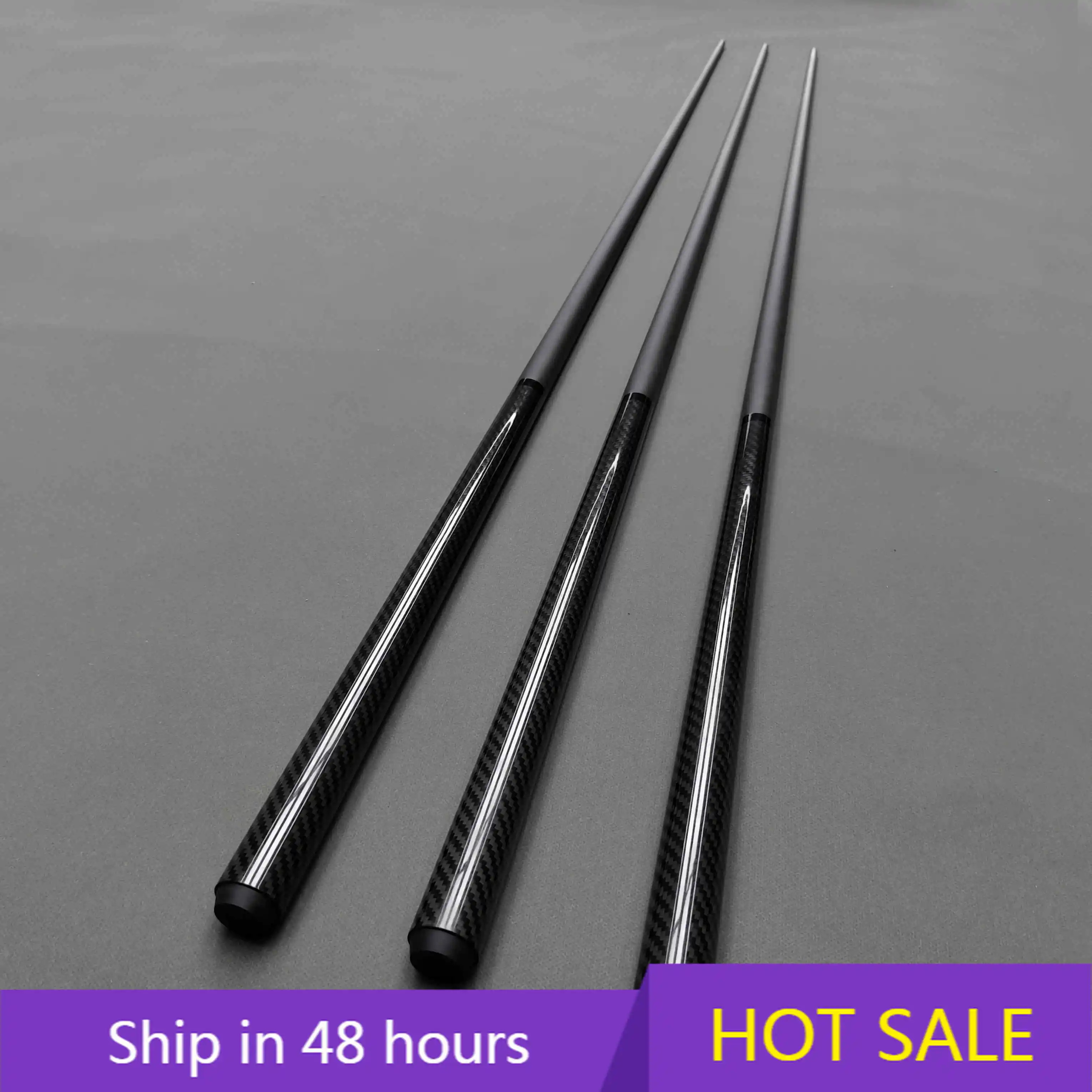 

POWER LEAP 2025 Professional Carbon Fiber Stainless Steel 10mm Tip High Quality One-Piece Jointed Cue for Pool Players Hot Selli