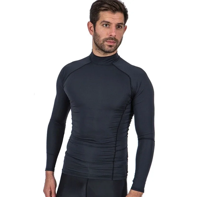 Men's sunscreen suit, long-sleeved swimsuit, jellyfish diving clothes, surf suit.