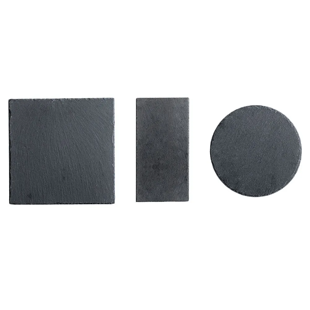 

3Pcs Stone Sushi Tray Smooth Surface Steak Plate Household Serving Tray Restaurant Use Household Dish Serving Dish