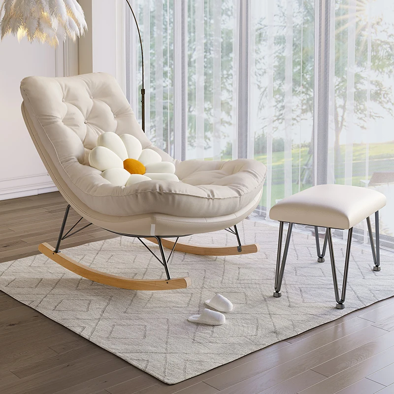 الشمال كراسي غرفة المعيشة الحديثة هزاز الكبار الاسترخاء كسول تصميم كراسي كرسي كرسي نفث Sillas De Sala أثاث المنزل