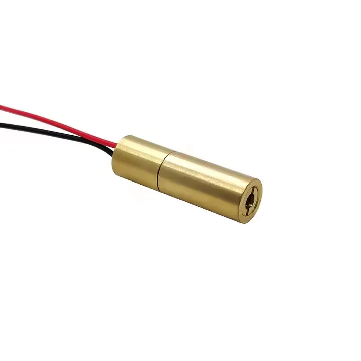 10X34mm532nm30mW Macchina per marcatura per macchina per incidere Modulo laser verde Punto di posizionamento Lente in vetro