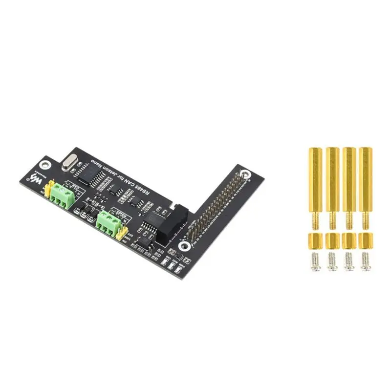 Waveshare RS485 CAN Expansion Board For Jetson Nano Digital Isolated UART Communication Multiple Protection Circuits