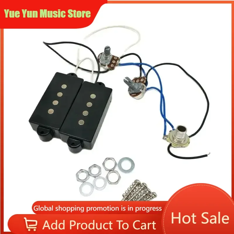 

Electric Guitar Harness Electric Guitar Alnico Pickups 4 String Neck and Bridge Pickups