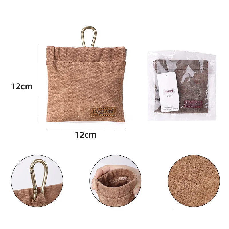 Outdoor Dog Food Bag, Pet Snack Bag, Go Out to Train The Dog Essential Items Fashion Design Easy To Use