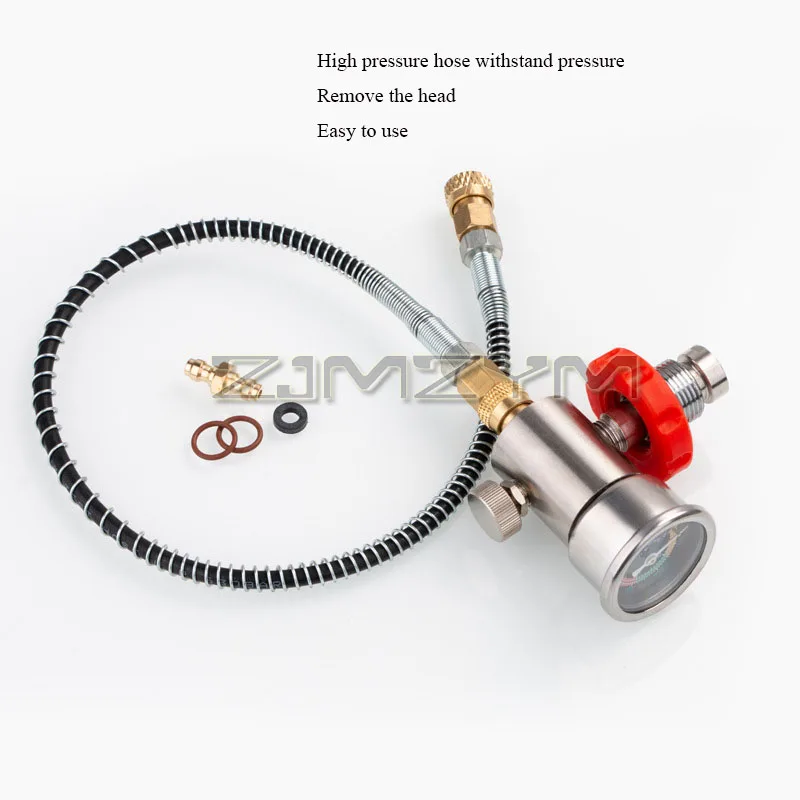 5/8G DIN Air Tank Refill Connector Fill Station High Pressure Charging Adapter Scuba Diving Fire Fighting Station Connector