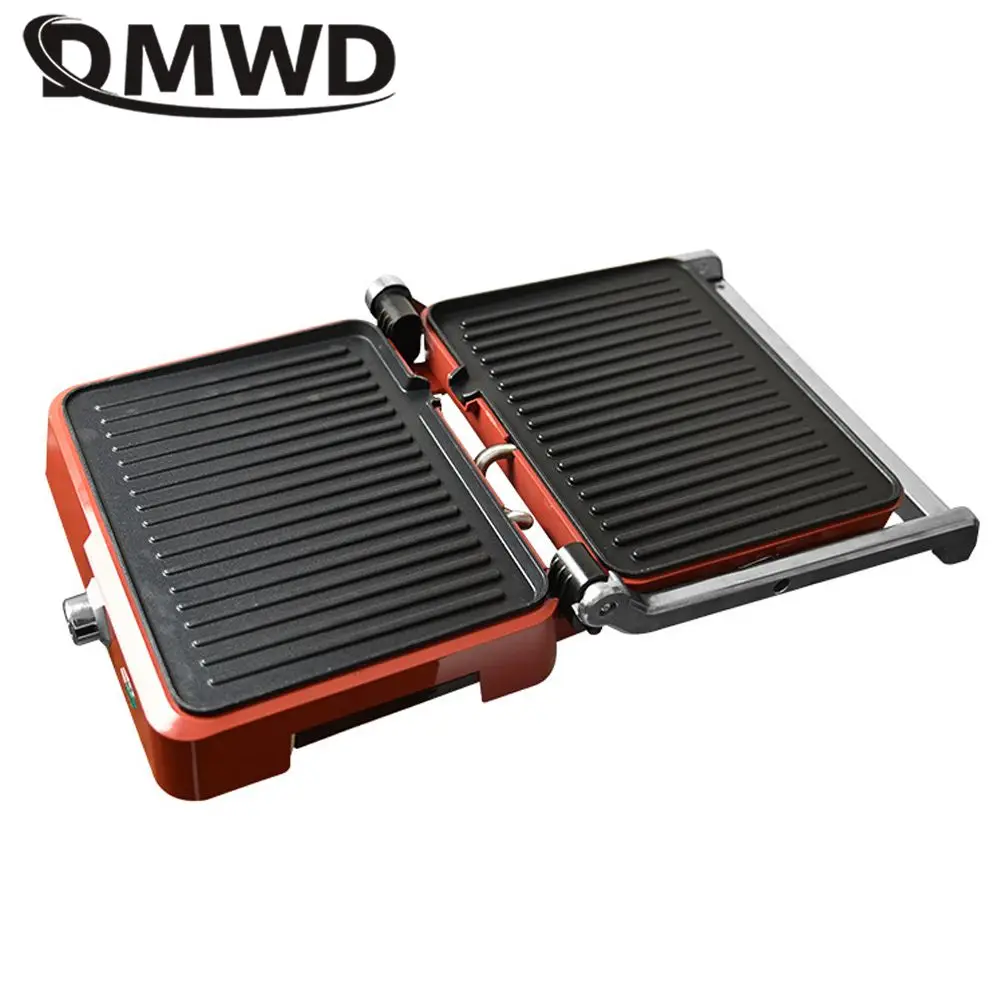 DMWD-wielofunkcyjne urządzenie elektryczne do grillowania, 1800W, Grill, podwójne podgrzewanie dwustronne, patelnia do mięsa, stek, narzędzie do