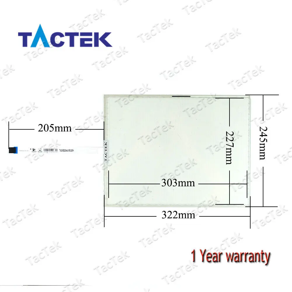 Touch Screen Panel Glass Digitizer for T150S-5RB004N-0A18R0-200FH 150F5RB-004