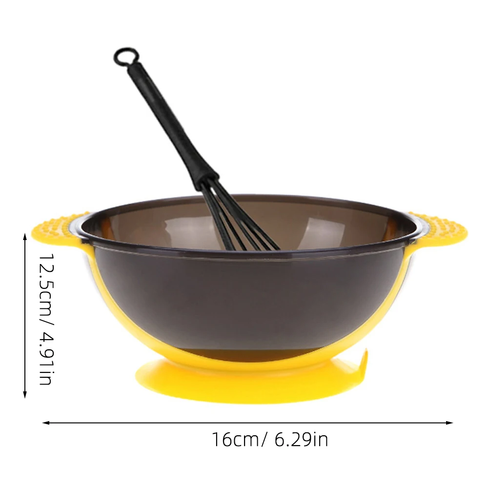

2 Set Professional Hair Coloring Bowl With Suction Cup And Agitator For Diy Hair Dyeing Home Salon Use Tinting Bowls