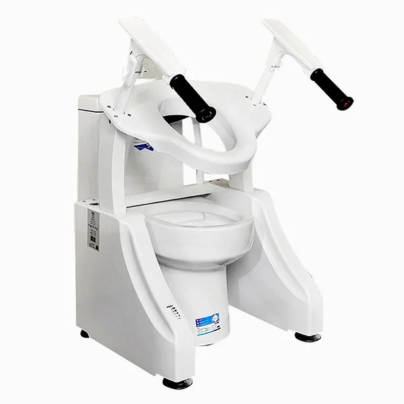 Bathroom Commode Chair Electric Toilet Incline Lift Is Adjustable Frame Padded Toilet Aid For Elderly Handicapped Disabled