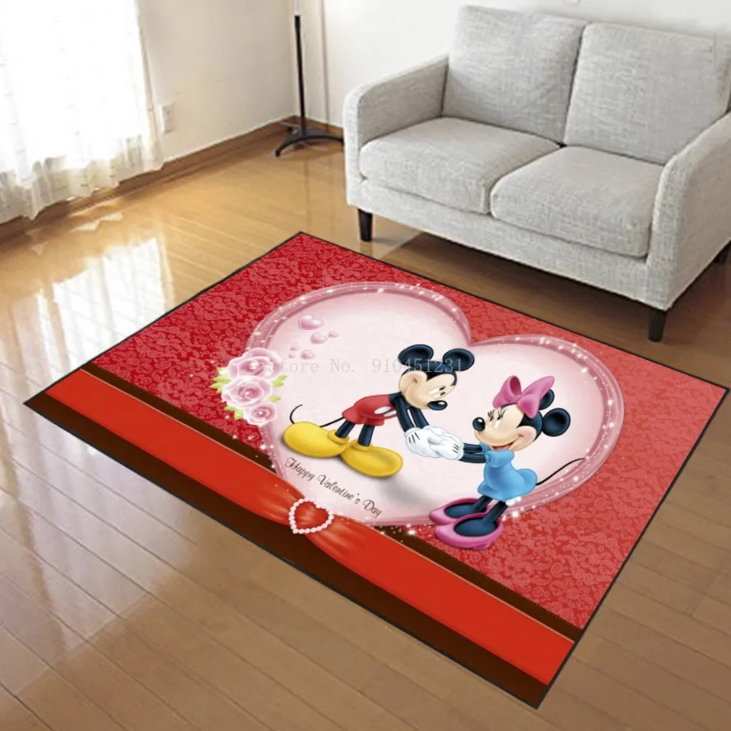 Disney Dumbo Mickey Minnie Mouse Mat Kids Play Rug Boys Girls Baby Living Room Bedroom Floor Climbing Carpet Christmas Gifts