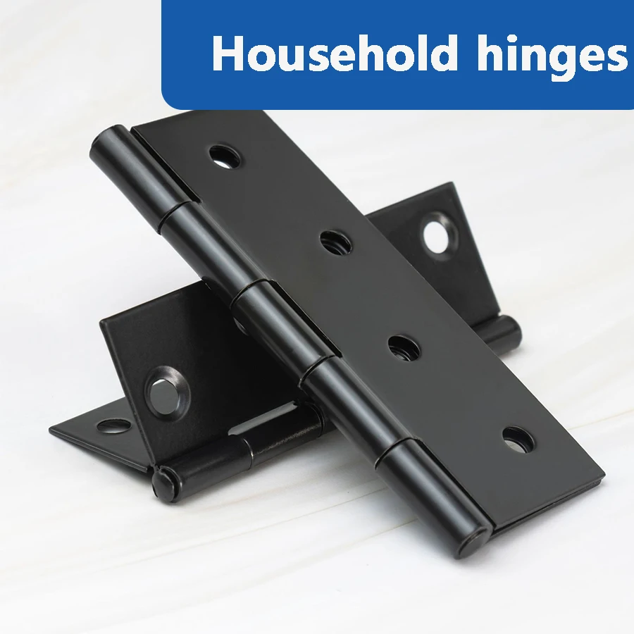 20-Piece Set of Stainless Steel Door Hinges, Rust-Proof and Corrosion-Resistant, Flat Hinges for Cabinets, Doors, Windows, and Iron Boxes, Home Furniture Hardware, Suitable for Sheds, Windows, Fences,