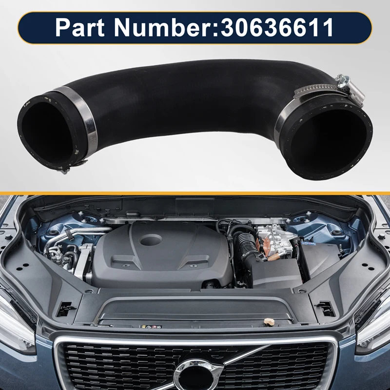 Car Intercooler Hose Pipe Turbocharger Pipe 30636611 For Volvo XC60 2015-2016 XC70 S60 S80