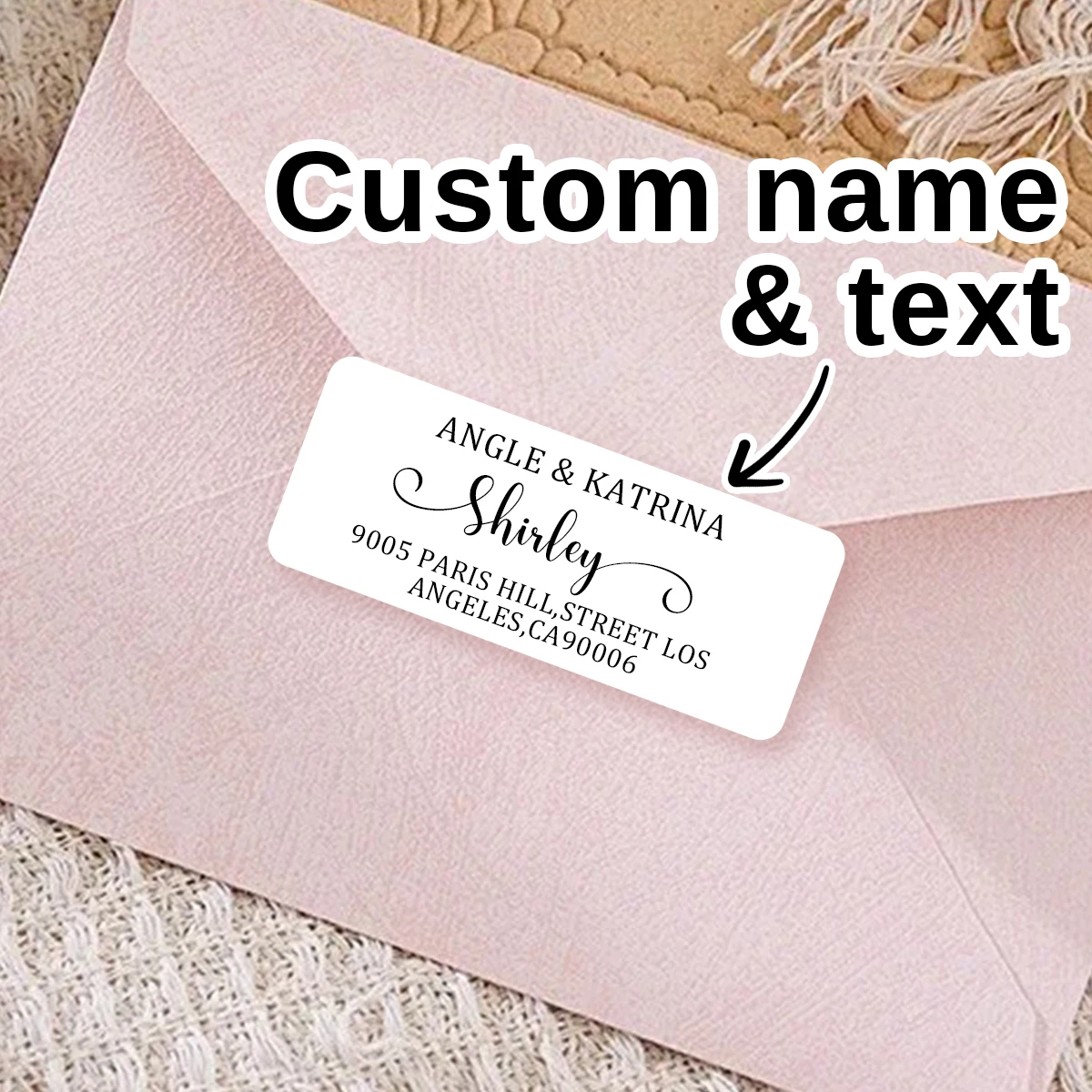 Custom Address Stickers, Personalized Stickers, Customized Name Tag Stickers, Label Stickers, Name Stickers,