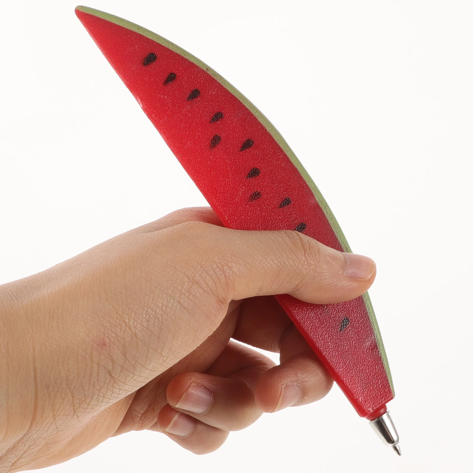 

9pcs Fruit Shaped Ballpoint Pens Smooth Writing Office Supplies Gifts Vegetable Fridge Magnet Stationery Student Tools