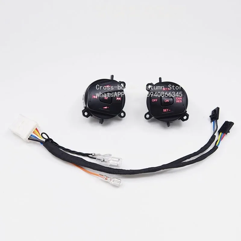 Suitable for Ford MK7MK8 Wingbo Forrest New Carnival Multi-function Steering Wheel Button Speed Cruise Modification