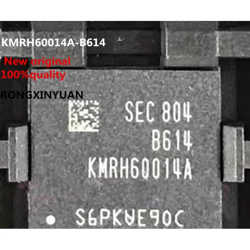 

KMRH60014A-B614 221FBGA EMCP 64 32 64GB RPMB Clean Empty Data Memory Flash KMRH60014A