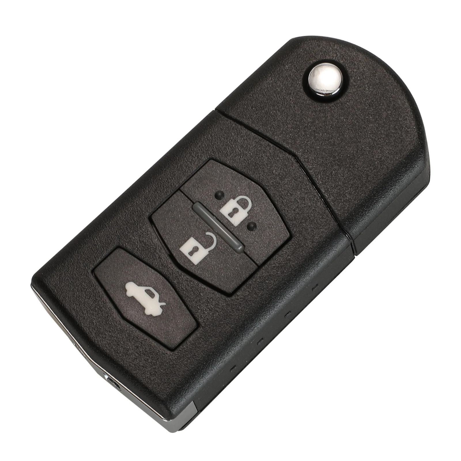 jingyuqin 5WK43449D /5WK43449E /5WK43449F Flip Car Remote Key Fob 433MHz 4D63 Dla Mazda M2 Demio M3 Axela M5 Premacy M6 Atenza