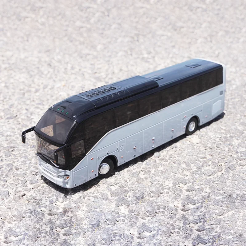 Classic Collectible 1:42 KMC Kayoola Diecast Tourism Bus Model Alloy African Long-Distance Transportation Model Miniature for Gi