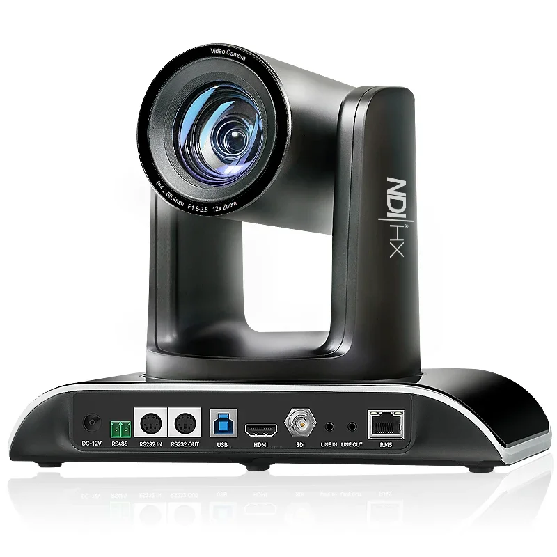 Professional And Useful TEVO-VHD612A(NDI Version) NDI PTZ Camera 12X Zoom Auto Tracking Video Conferencing Cameras