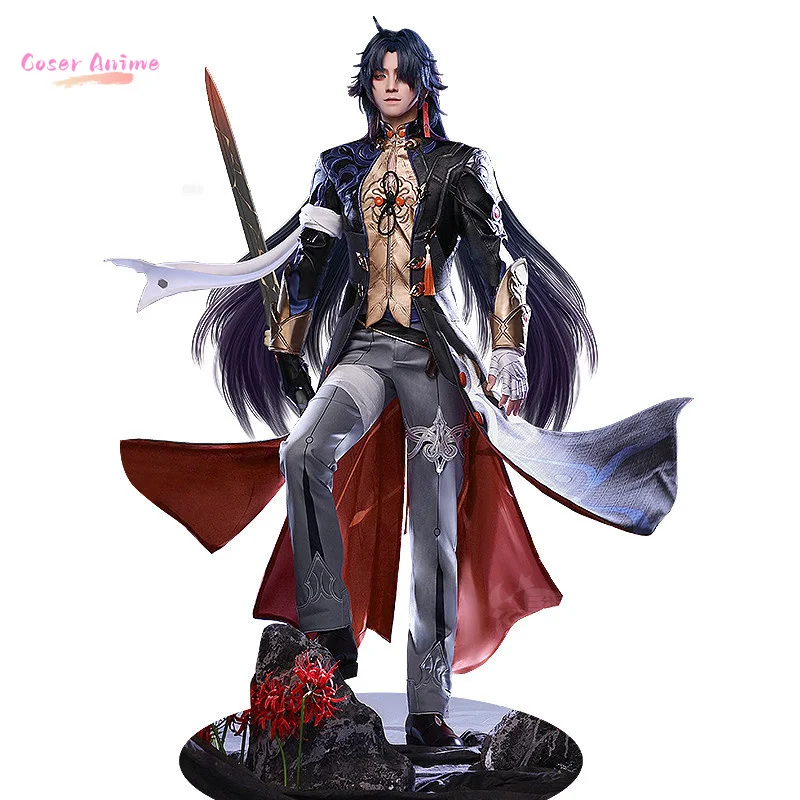 Костюм для косплея Blade, игра Honkai: Star Rail, униформа для Хэллоуина для женщин и мужчин, карнавальный реквизит