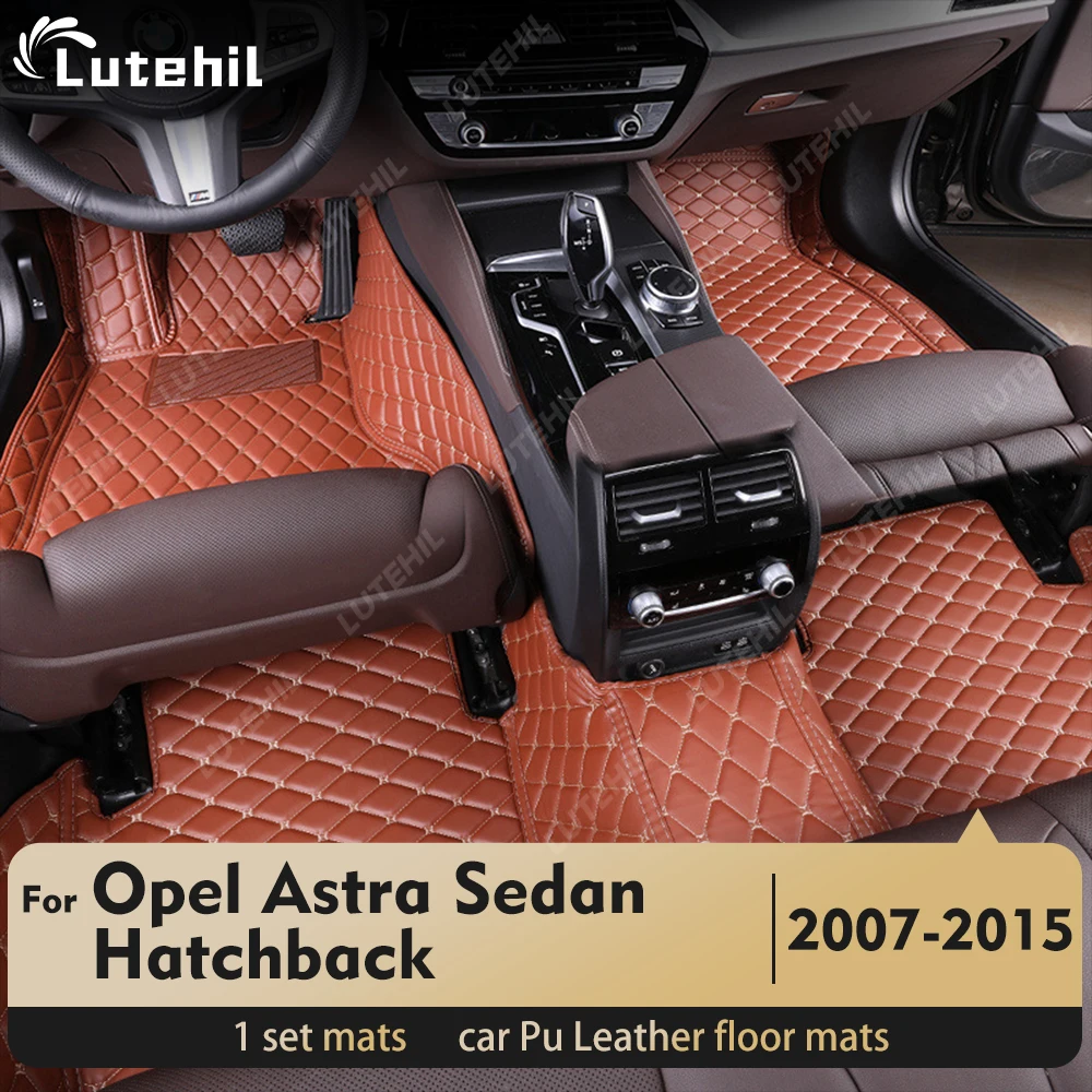 

Автомобильные коврики для Opel Astra Sedan 4-дверные/Hatchback 2-дверные 2007-2015 Коврики для защиты от атмосферных воздействий Полный комплект напольных вкладышей