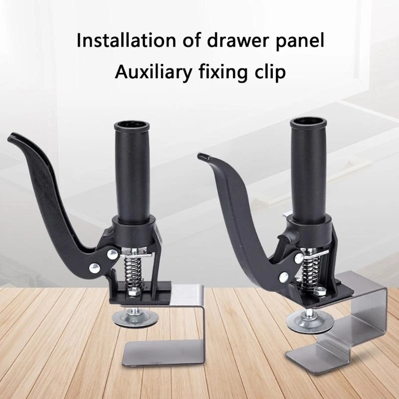 

Professional Drawer Installation Helper Aid Clamp for Home Improvement Repair Tasks Carpentry Work Woodworking Workshops .Y1QB