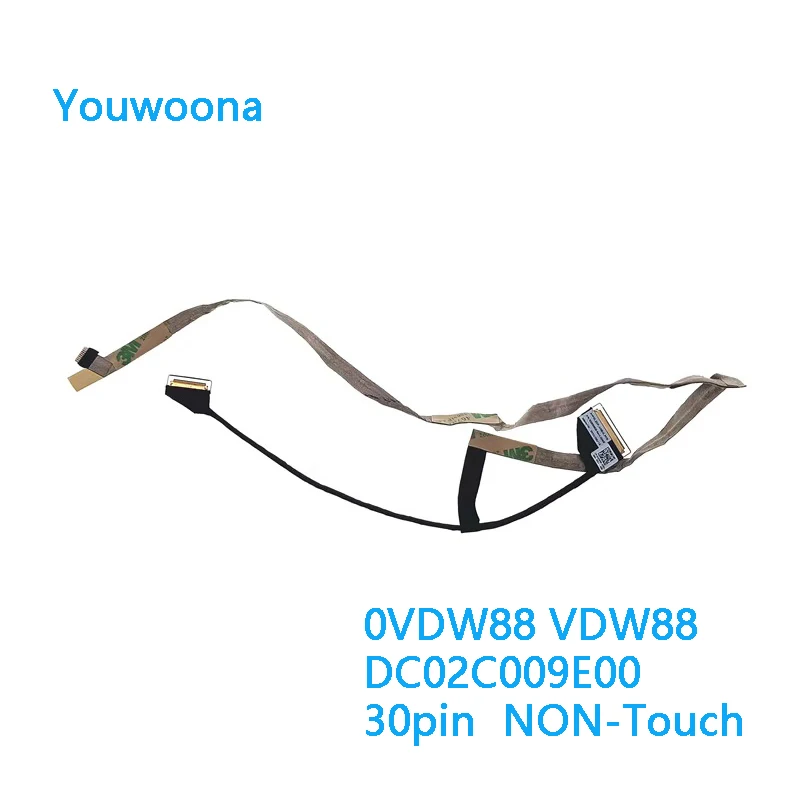 New Original Laptop LCD EDP FHD Cable For Dell ALIENWARE 17 R2 R3 NO TOUCH 0VDW88 VDW88 DC02C009E00