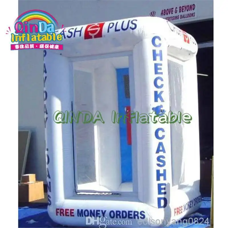 

Надувной куб для выдувания денег Rabber Booth Cash Blowing Cube, белый, для продажи