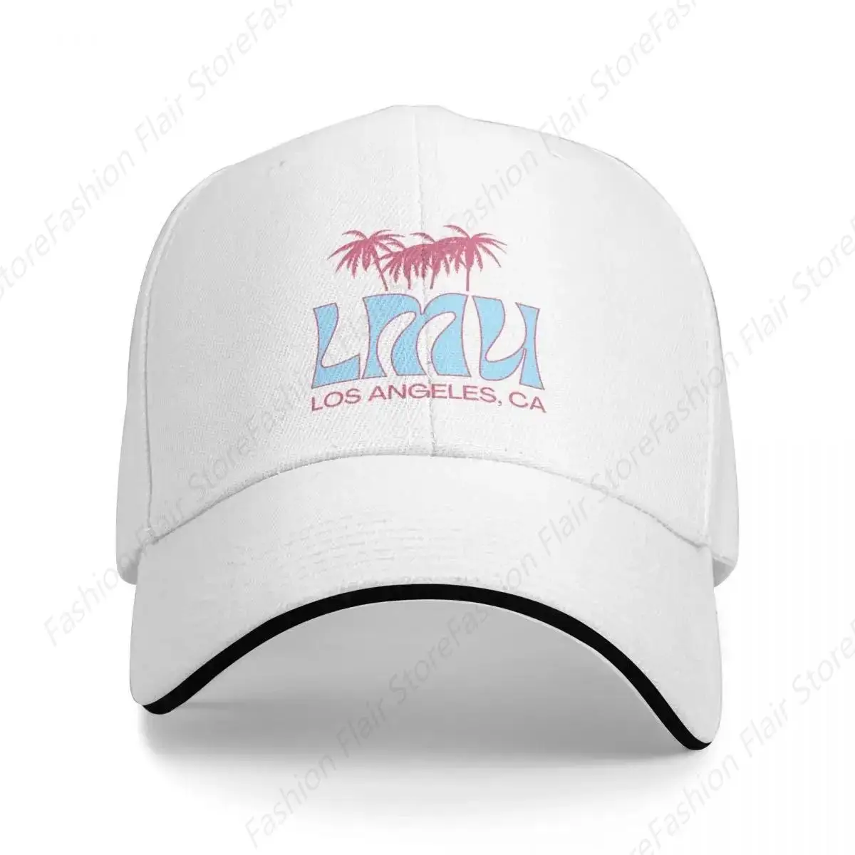 LMU Los Angeles Palm Tree Design Baseball Cap Beach Outing dad hat Elegant Women's Hats Men's