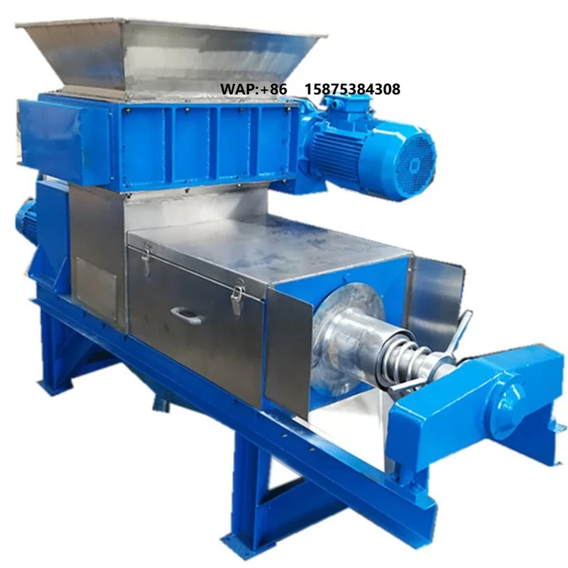 Hammer Mill Crusher and Press Integrated Machine, Can Process Apples, Pears, Potatoes, Carrots