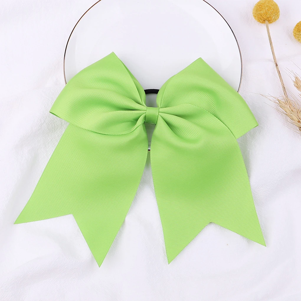 Multiple Colors Available Hair Bobbles For All Occasions Non-slip Polyester Bow Hair Scrunchies 1