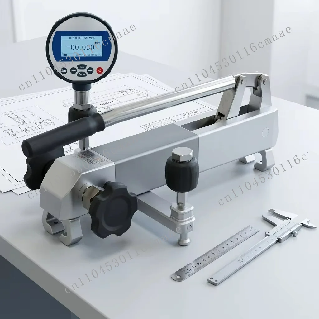 HSIN617 Portable Vacuum Ultra High Pressure Source Calibration Pump Pressure Gauge Comparison Calibrator 2030psi