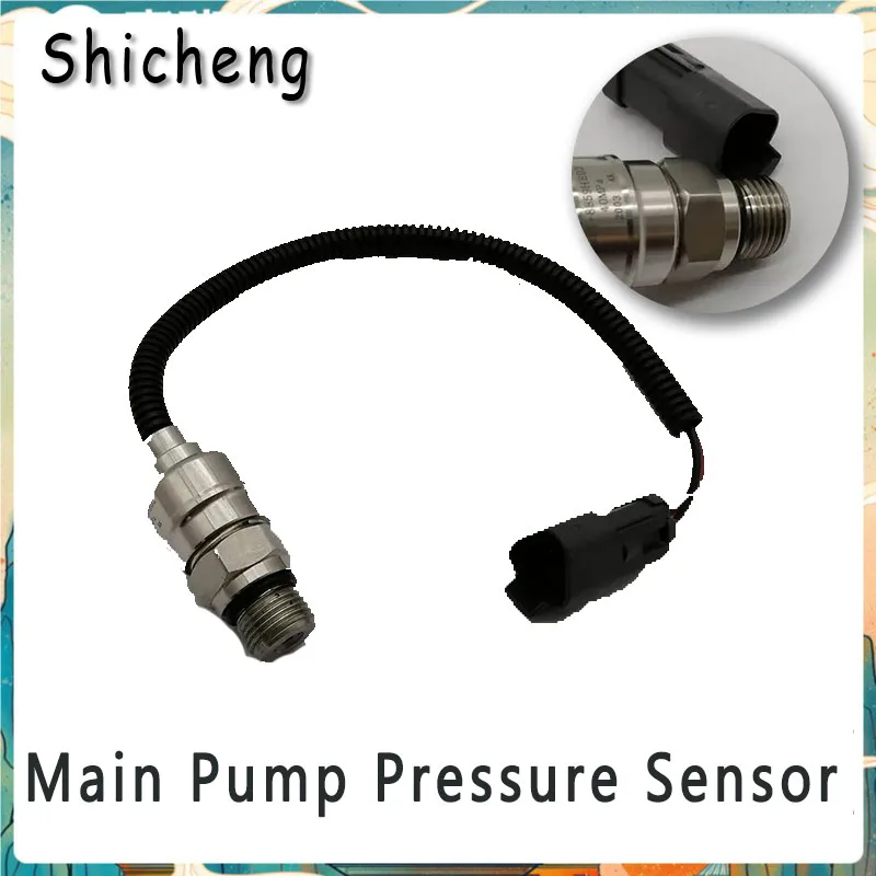 

Main Pump Pressure Sensor 106-0178 157-3182 221-8859 Excavator Interior Parts High Pressure Sensor For E320D E320C E320B